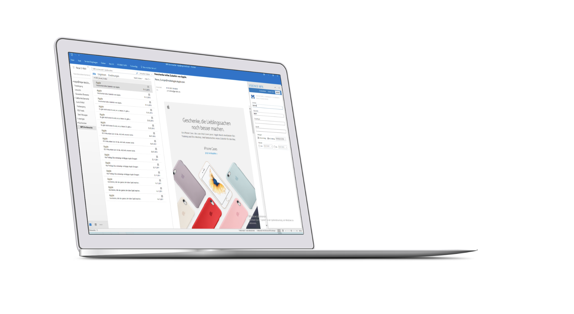 Mailarchiv für Microsoft Exchange & Tobit David